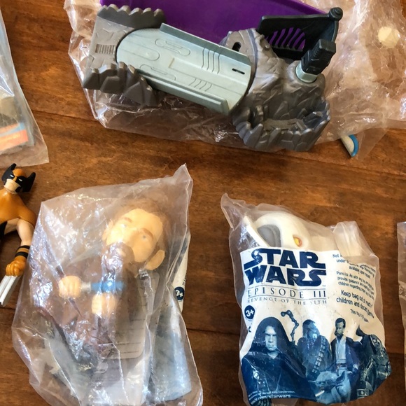 Vintage STAR WARS X Men Fantastic 4 Toy Figurines Collectible Lot Burger King - Picture 5 of 8